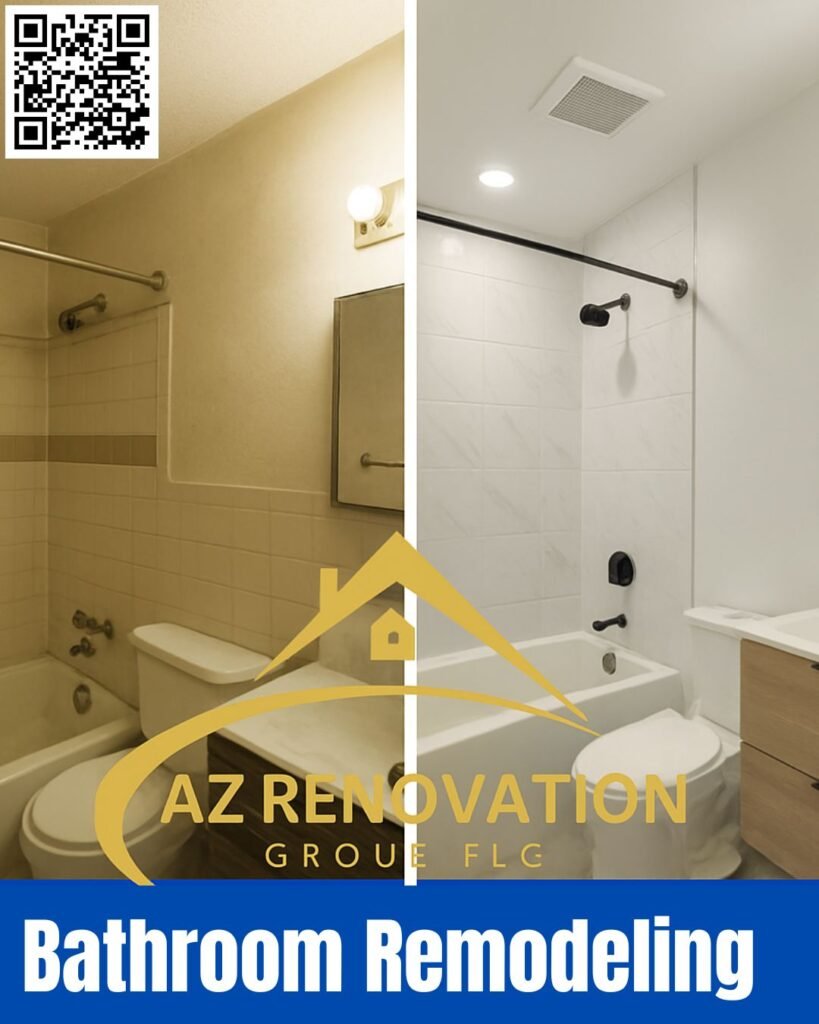 Bathroom Shower Remodel in Phoenix AZ