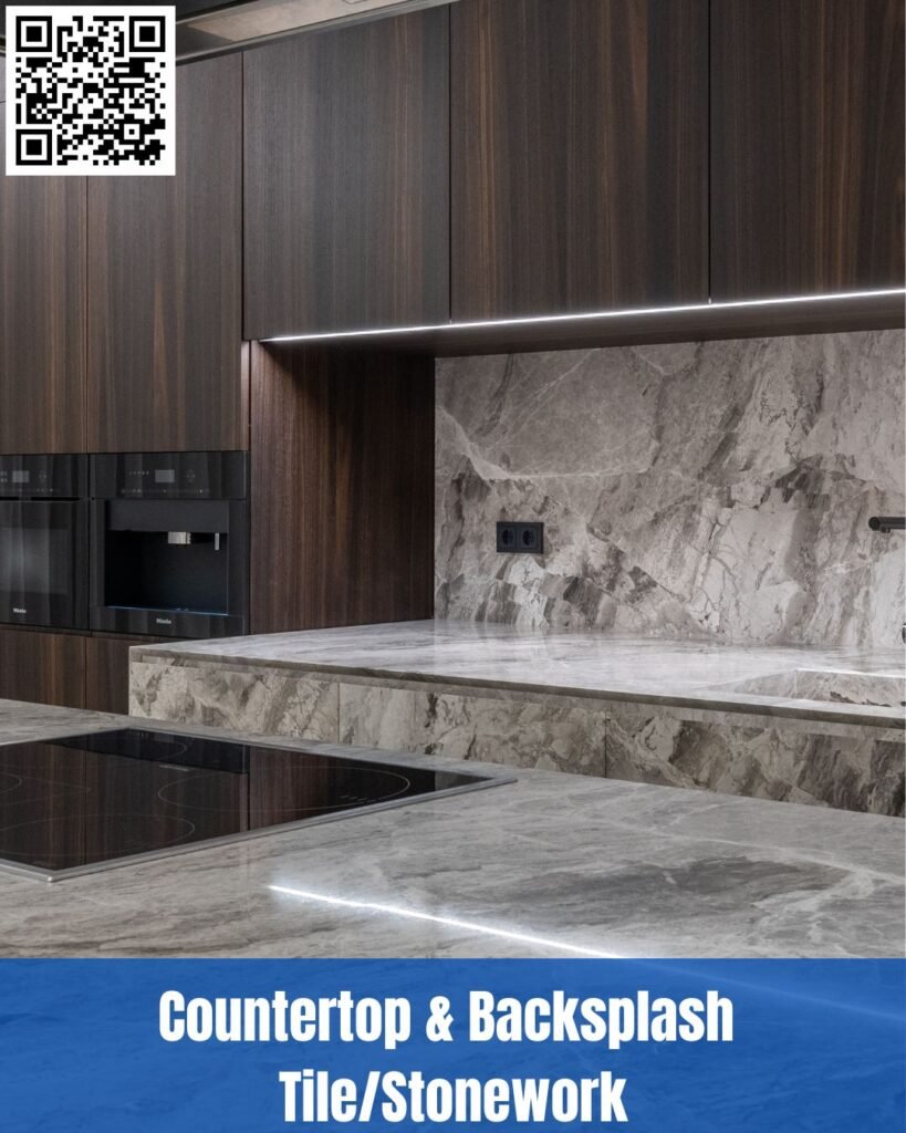Countertop & Backsplash TileStone work phoenix AZ