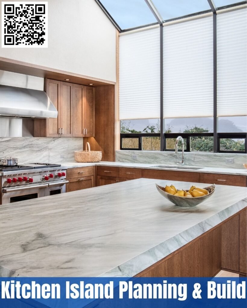 Kitchen Island Planning & Build phoenix AZ